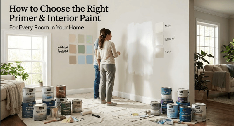 How to Choose the Right Primer and Interior Paint for Every Room
